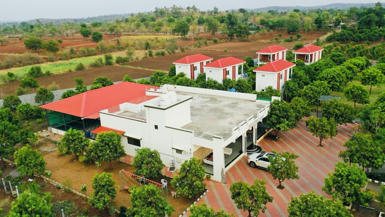 Expansive Resort Aerial View